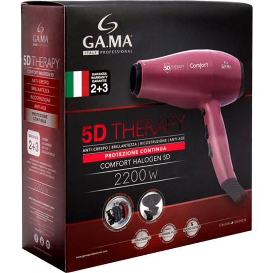 Фен «GA.MA» 5D Therapy Comfort Halogen