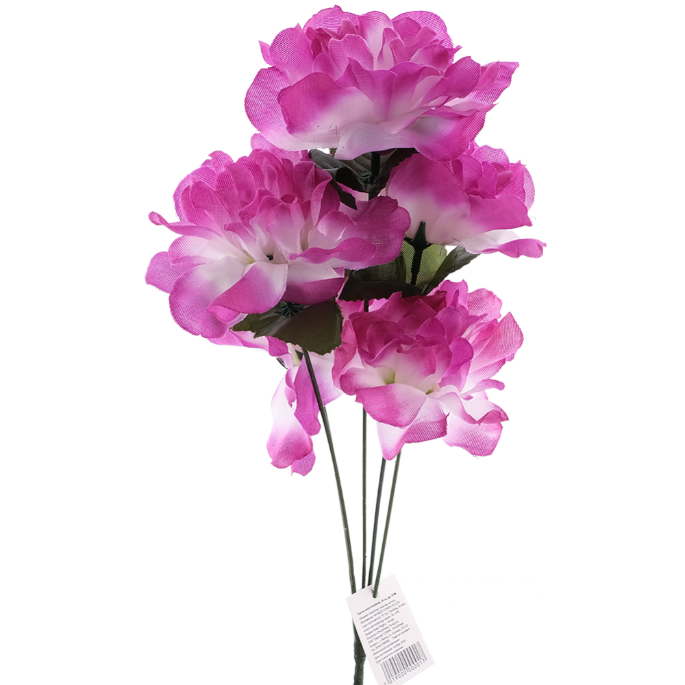 Цветок искусственный, 38 см, лилии фиолетовые
