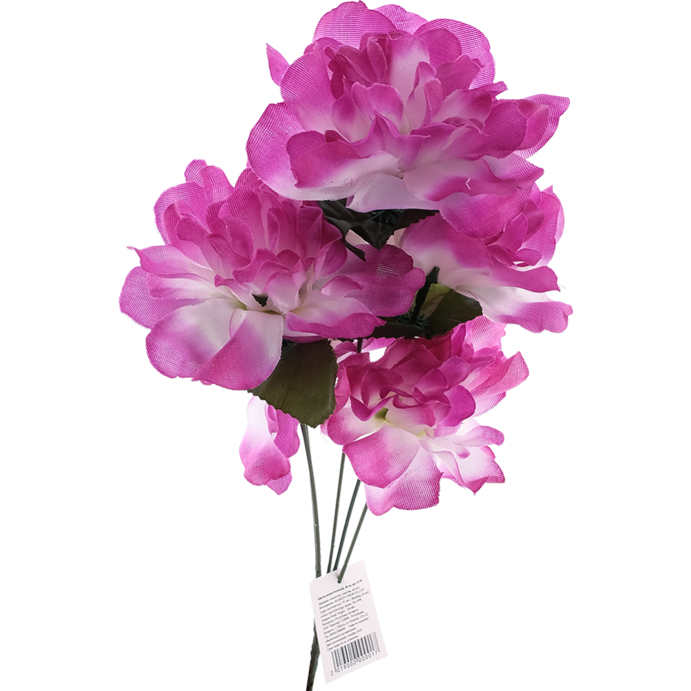 Цветок искусственный, 38 см, лилии фиолетовые