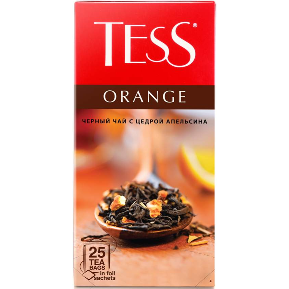 Чай черный «Tess» Orange, 25х1.5 г #0