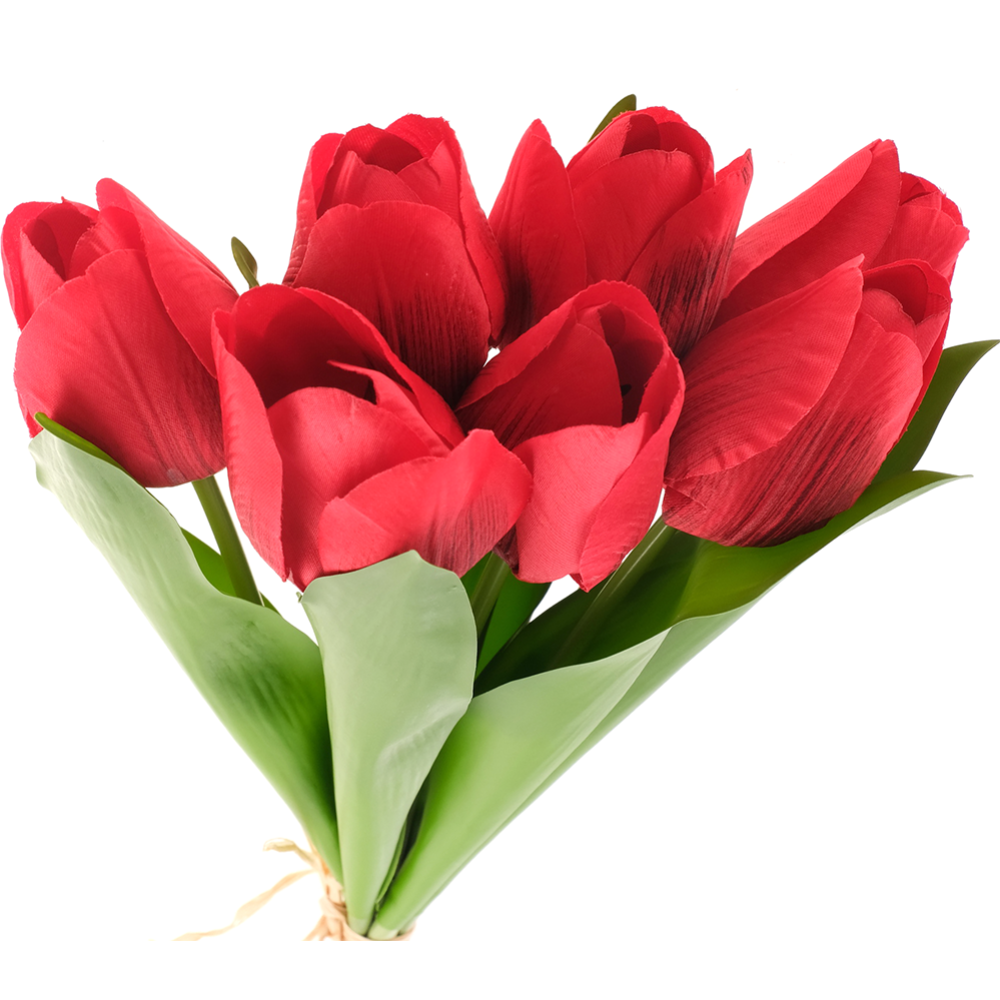 Букет искусственных цветов, Тюльпаны, PR2, 41 см