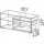 Тумба под ТВ «Мебель Эра» TV2, ясень шимо