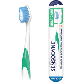 Зубная щетка «Sensodyne» Multicare, зеленый