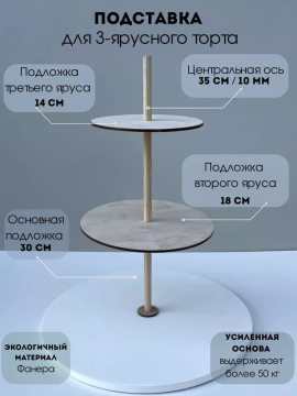 Подставка для многоярусного торта