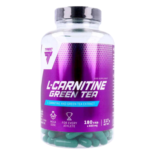 Жиросжигатель от Trec Nutrition L-carnityne+Green Tea (180 капсул)