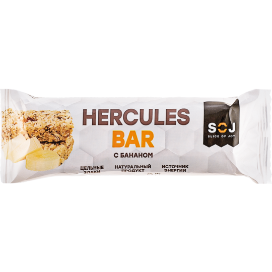 Злаковый батончик «Hercules bar» со вкусом банана, 40 г