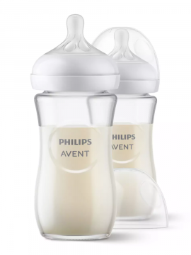 Бутылочка для кормления Philips Avent Natural Response SCY933/02, 240 мл, 1 мес., 2шт