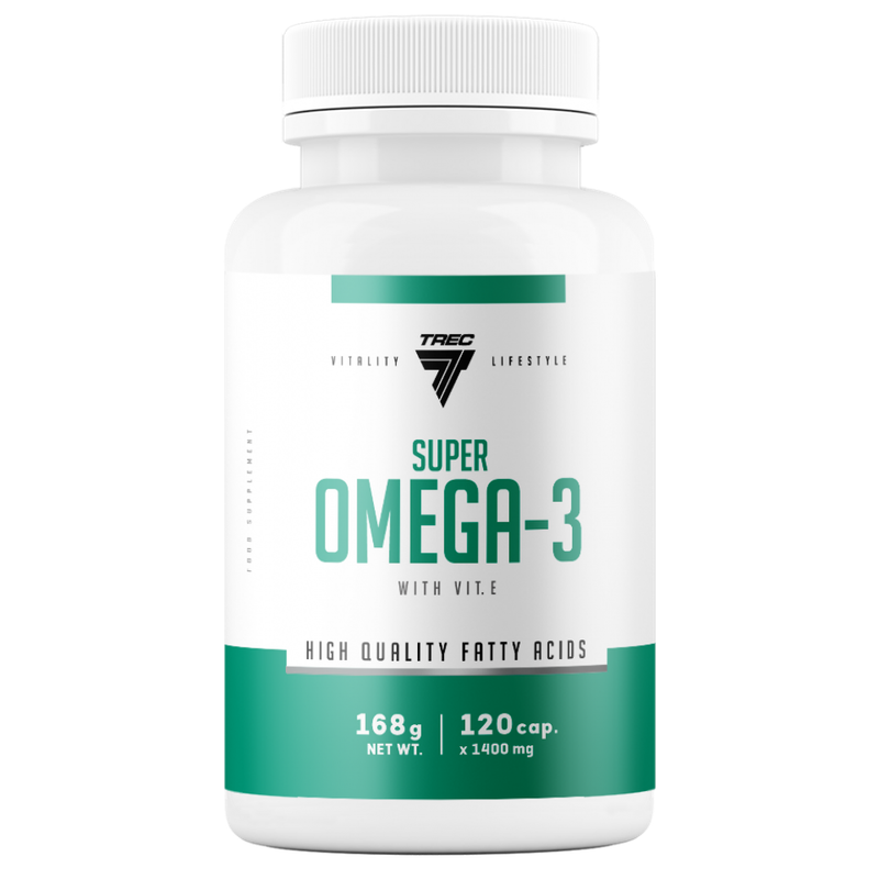 Жирные кислоты от Trec Nutrition Super Omega-3 (120 капсул)