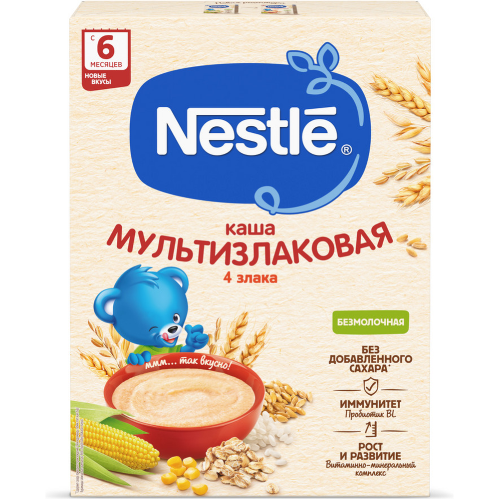 Каша сухая безмолочная «Nestle» 5 злаков, 200 г #5