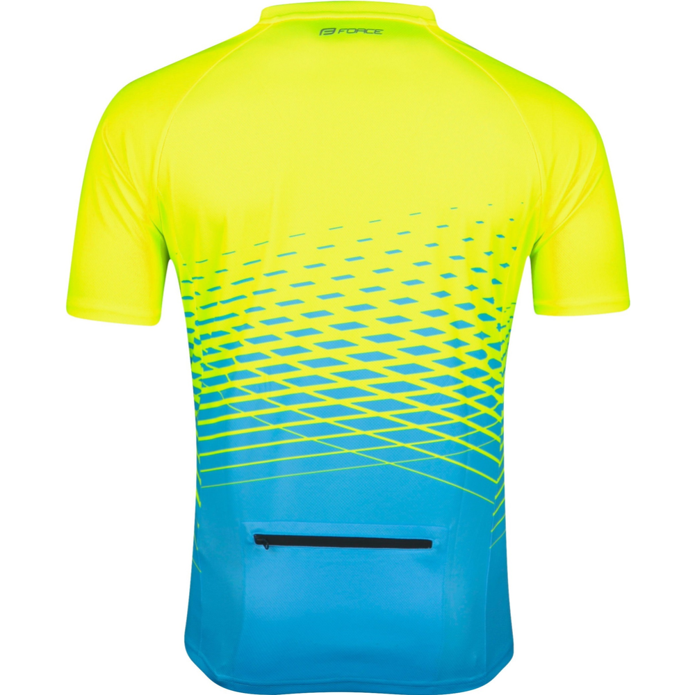 Футболка спортивная «Force» MTB Angle, 9001521-3XL-F, fluo/blue, XXXL