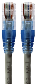 Патчкорд UTP5e  RJ45-RJ45 1,2м (4х2х24AWG[0.5мм] CCA) ("ЛВВ" Шнур ШДИ-5e-УУпр-1э)