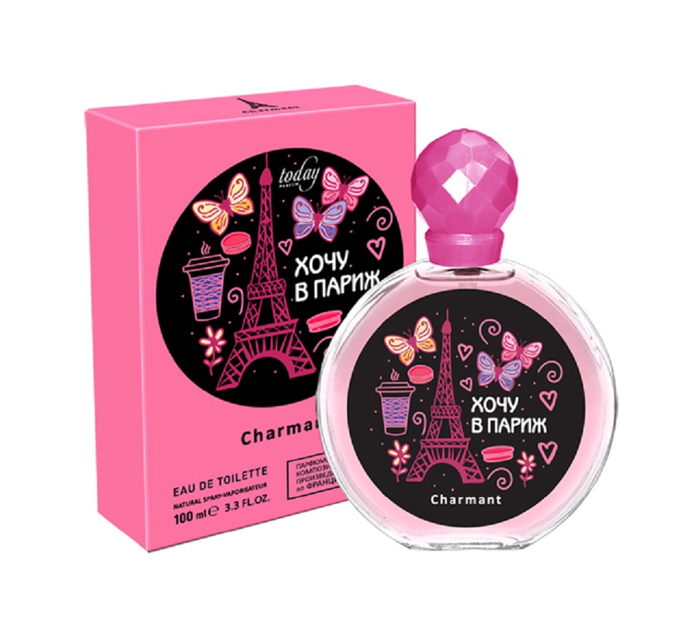 Туалетная вода Хочу в Париж Charmant -100ml for women