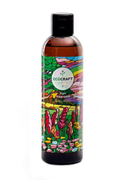 ECOCRAFT Натуральный шампунь для ослабленных и секущихся волос "Rain fragrance" Аромат дождя (250 мл)