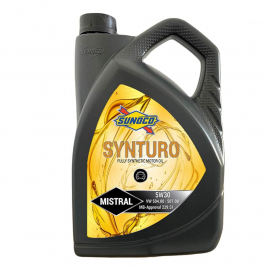 Моторное масло SUNOCO SYNTURO  FULLY SYNTHETIC MISTRAL 5W30 5 л