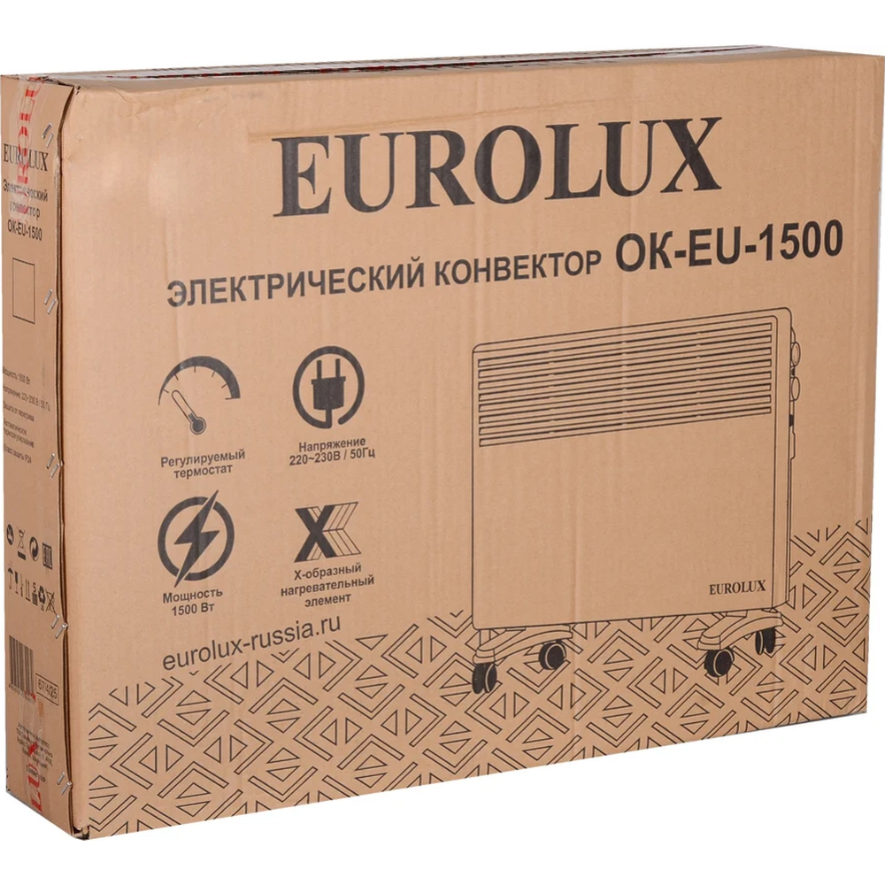 Конвектор «Eurolux» ОК-EU-1500, 67/4/25