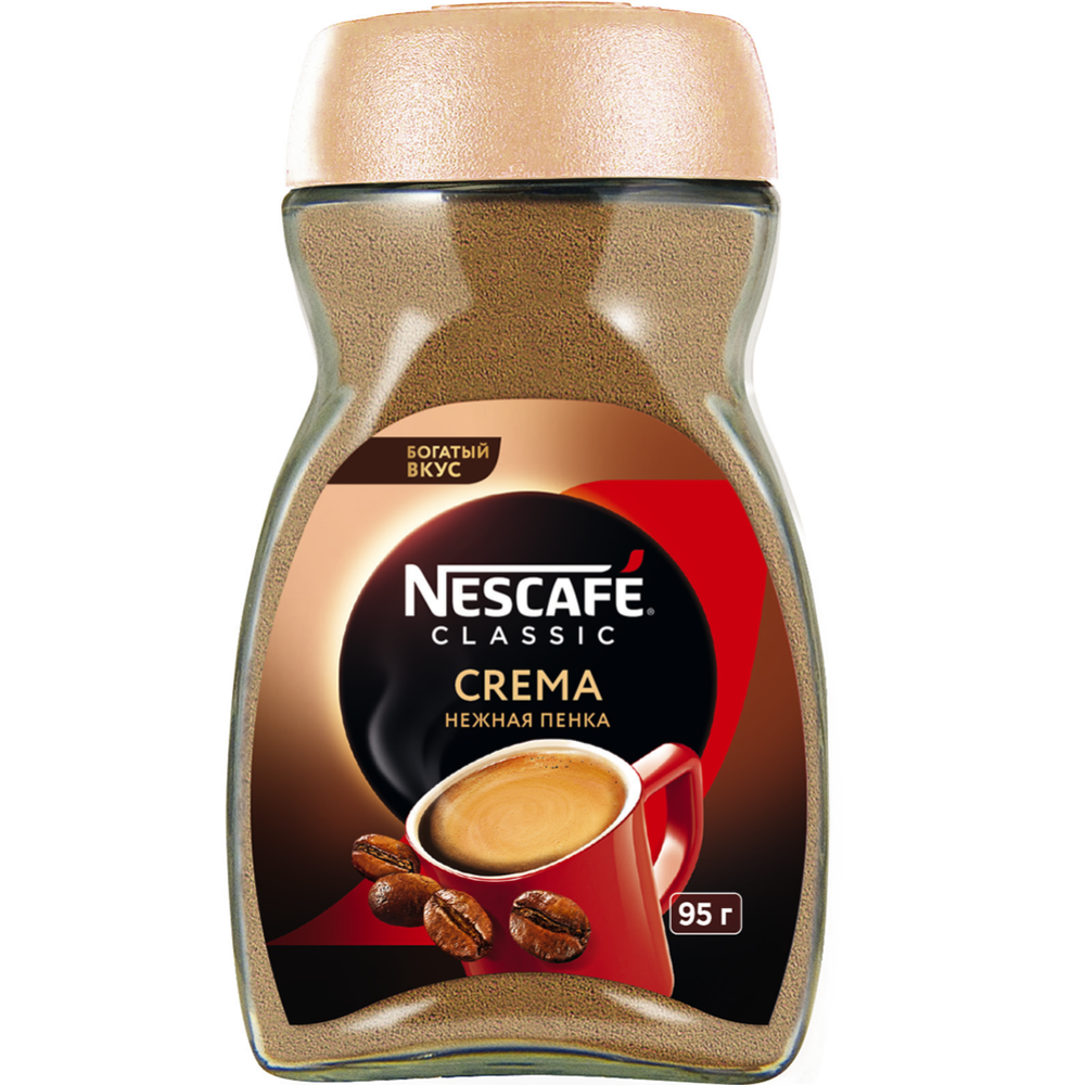 Кофе растворимый «Nescafe Classic» Crema, 95 г #1