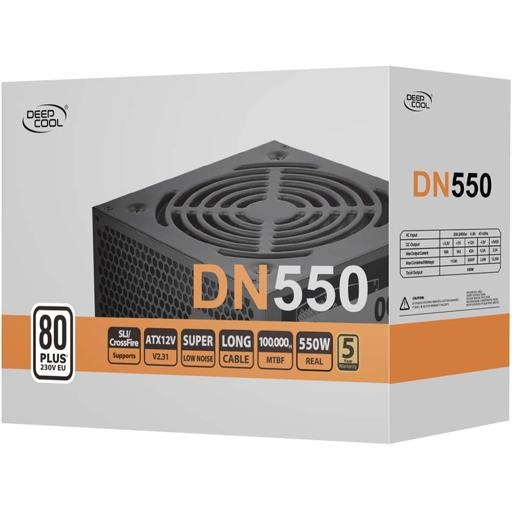 Блок питания «DeepCool» DN550 DP-230EU-DN550
