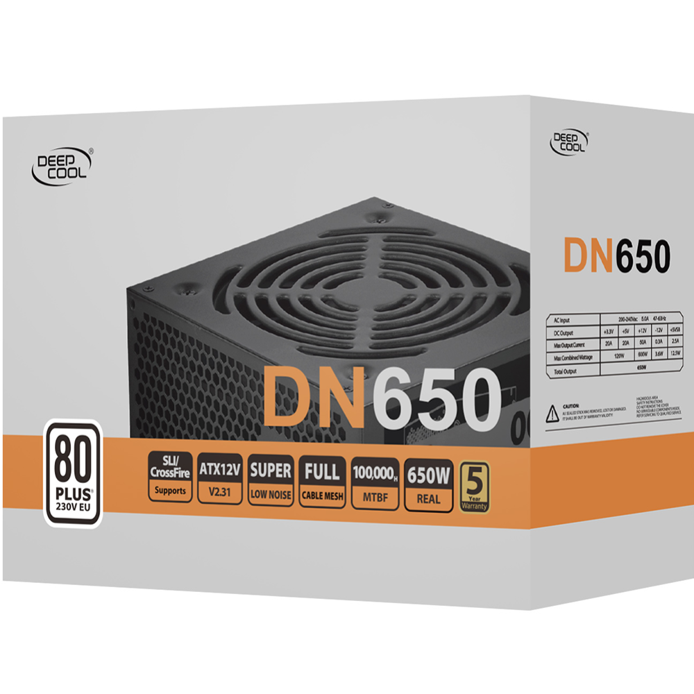 Блок питания «DeepCool» DN650 DP-230EU-DN650