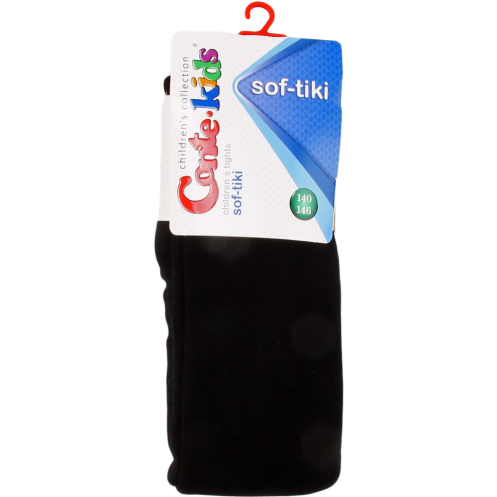 Колготки детские «Conte Kids»  Sof-Tiki, черный, размер 140-146