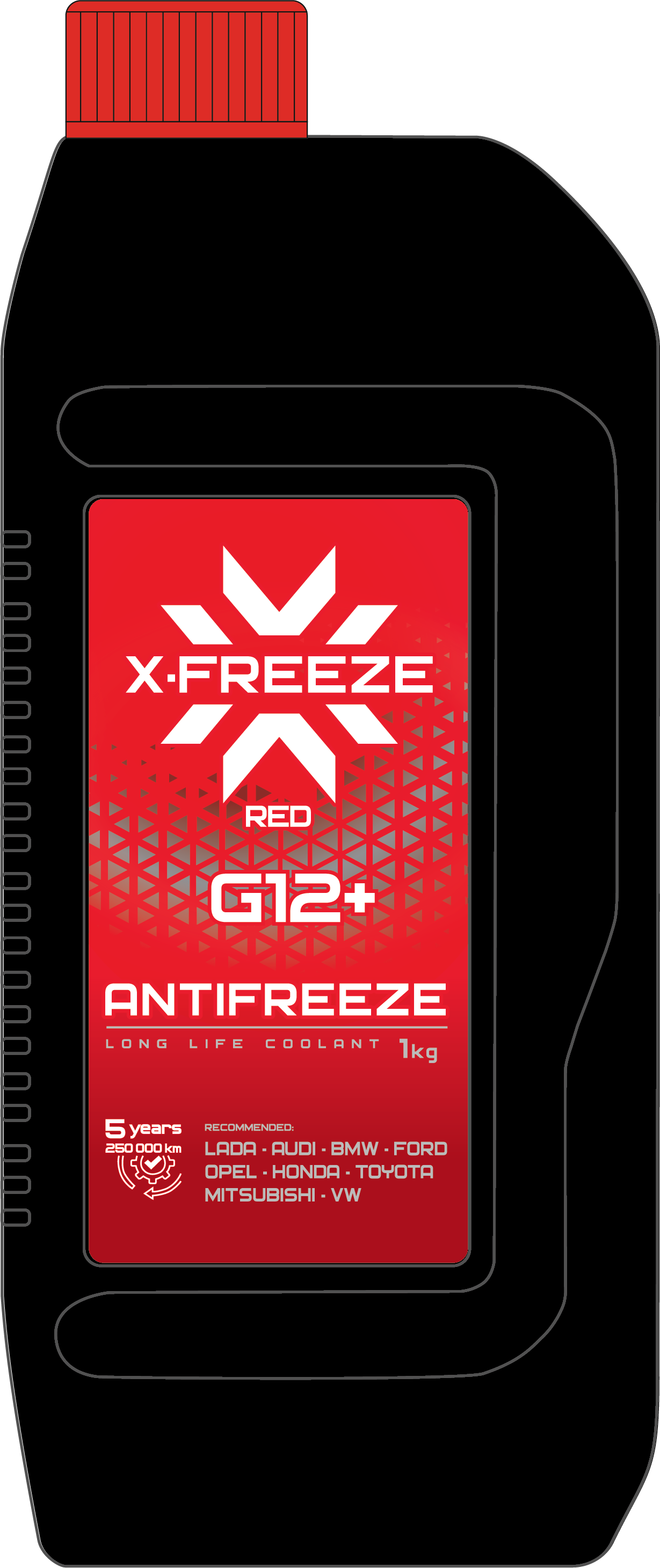 Антифриз X-FREEZE G12 1 кг