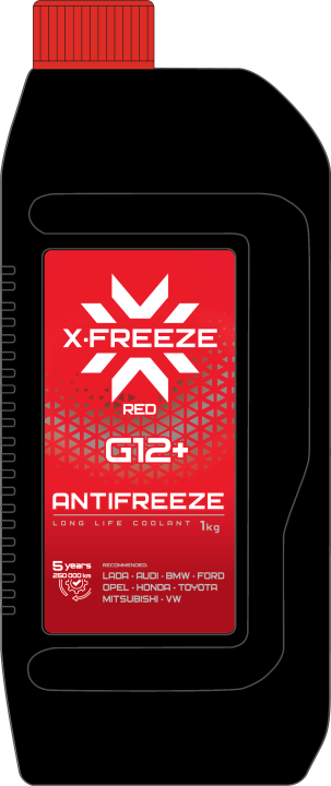 Антифриз X-FREEZE G12 1 кг