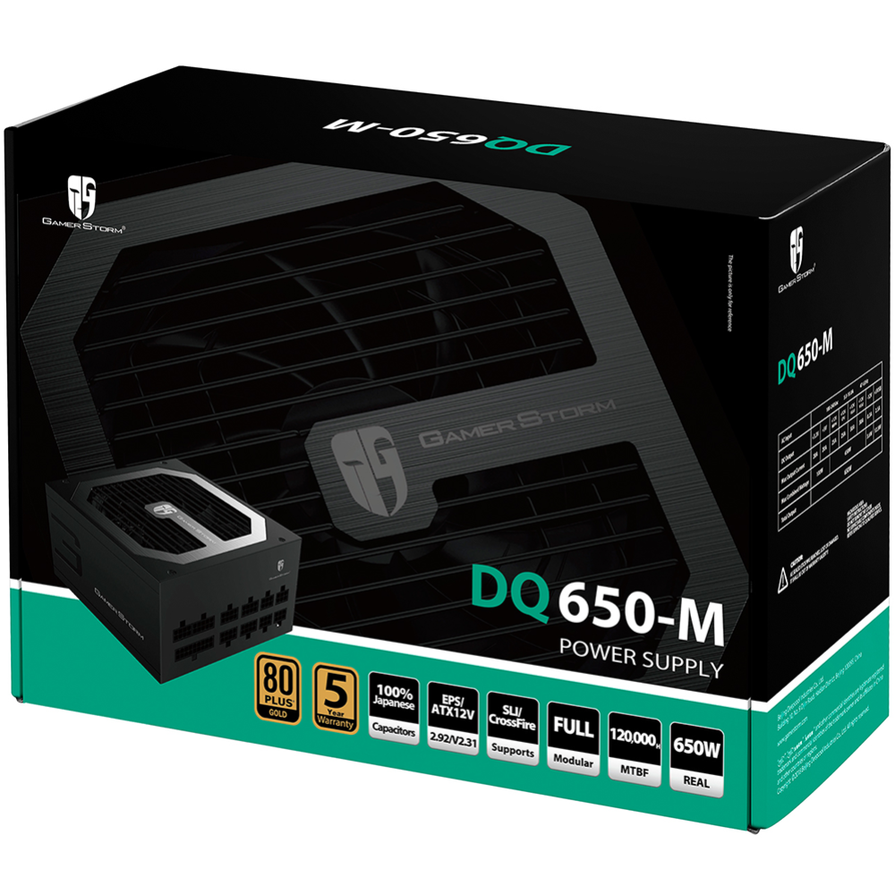 Блок питания «DeepCool» GamerStorm DQ650-M DP-GD-DQ650M