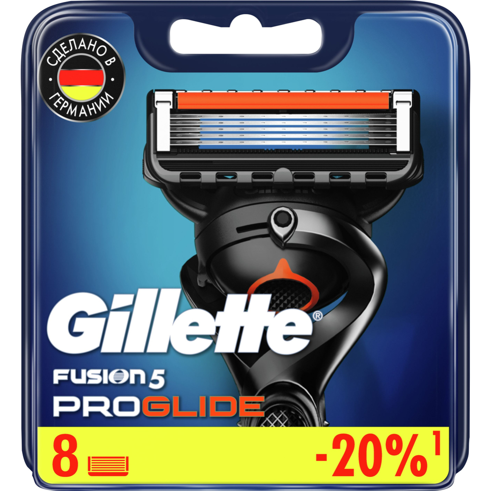Сменные кассеты для бритья «Gillette» Fusion ProGlide, 8 шт #6