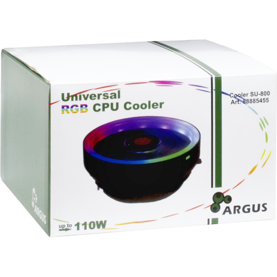 Кулер для процессора «Inter-Tech» Argus SU-800 RGB