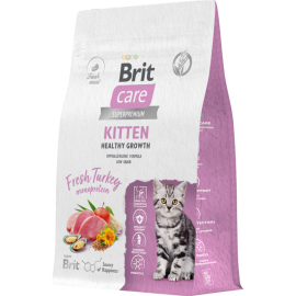 Корм для кошек «Brit» Care Kitten Healthy Growth, 5065561, индейка, 400 г