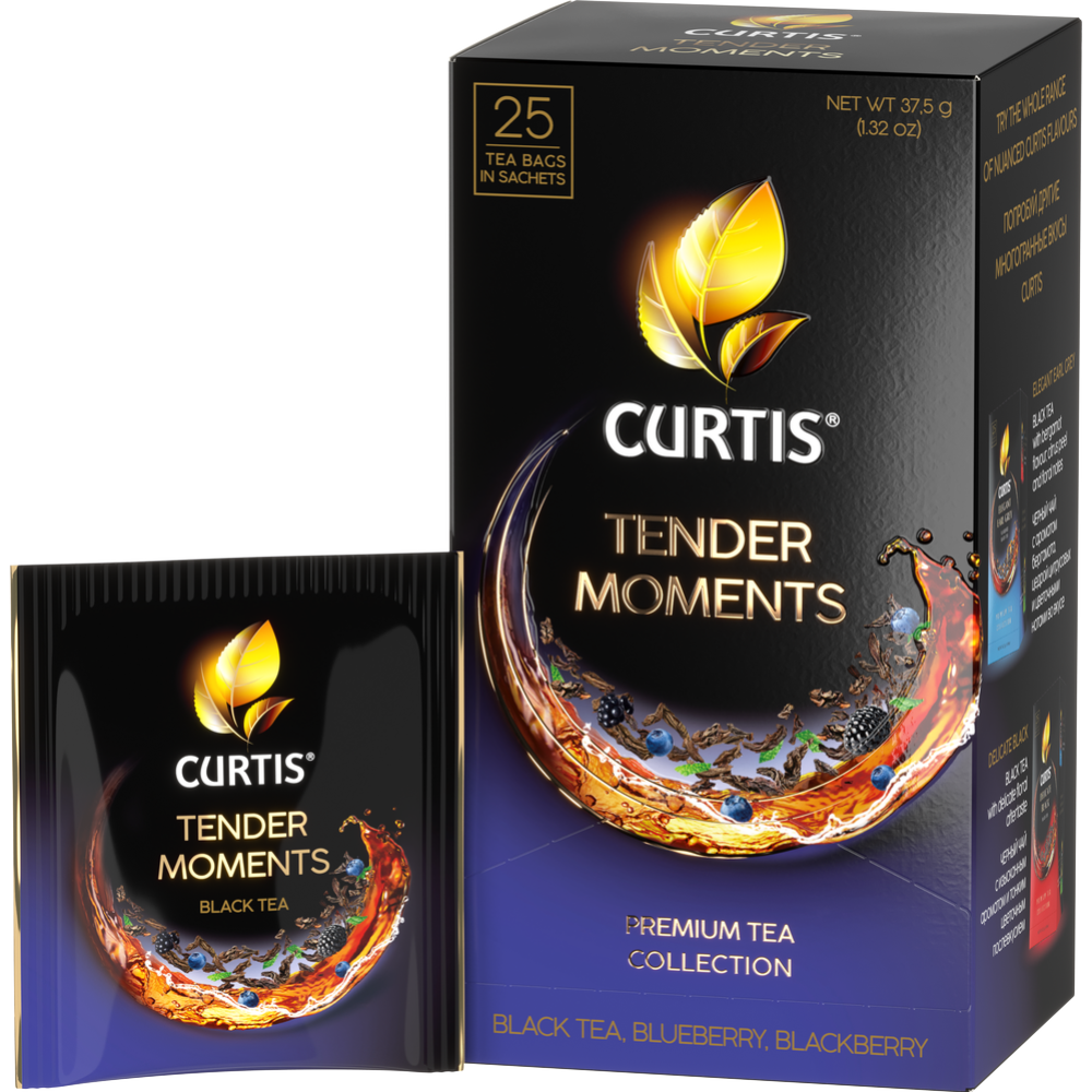 Чай черный «Curtis» Tender Moments, 25х1.5 г #1