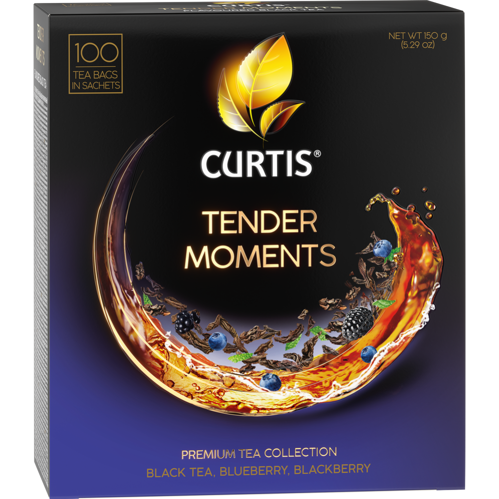 Чай черный «Curtis» Tender Moments, 100х1.5 г #0