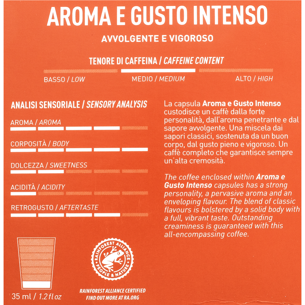 Кофе в капсулах «Carraro» Aroma e gusto intenso, 16х7 г #3