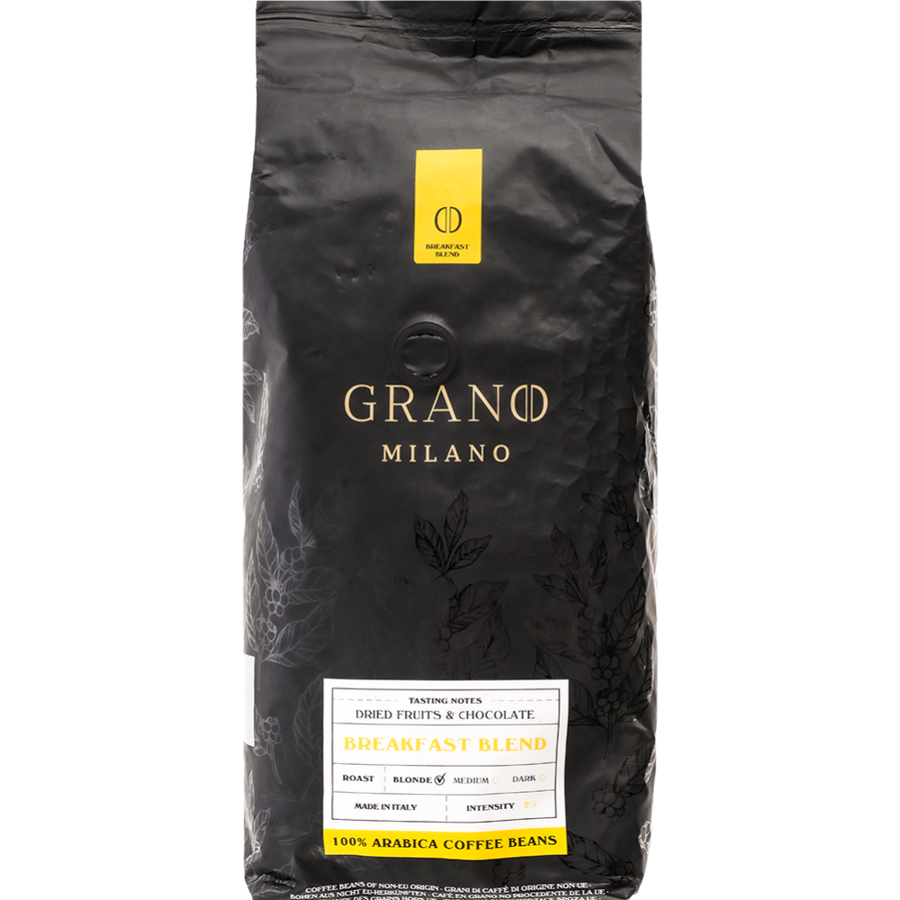 Кофе в зернах «Grano Milano» Breakfast blend, 1 кг #0