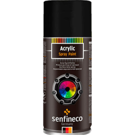 Краска автомобильная «Senfineco» Paint Acrylic White, глянцевый белый, 400 мл