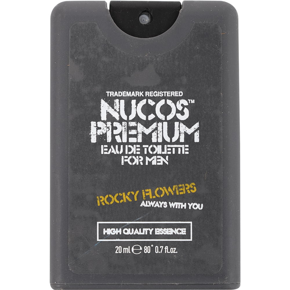 Туалетная вода для мужчин «Nucos» Rocky Flowers, 20 мл