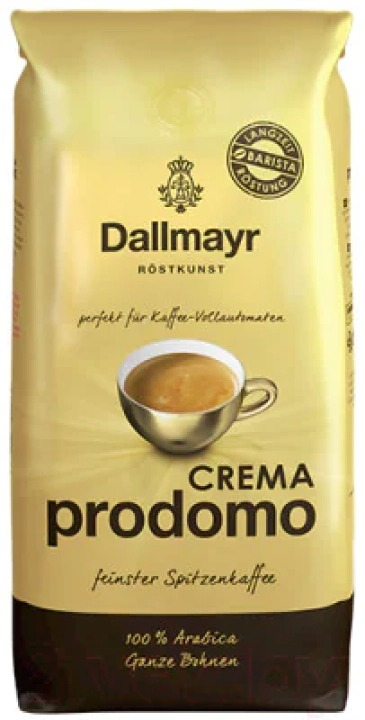 Кофе в зернах Dallmayr Prodomo Crema 1кг