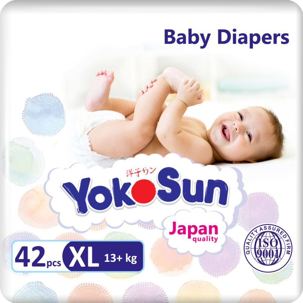 Под­гуз­ни­ки дет­ские «YokoSun» размер XL, 13+ кг, 42 шт
