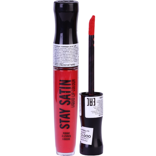 Губная помада «Rimmel» stay satin liquid lip colour, тон 400, 5.5 мл