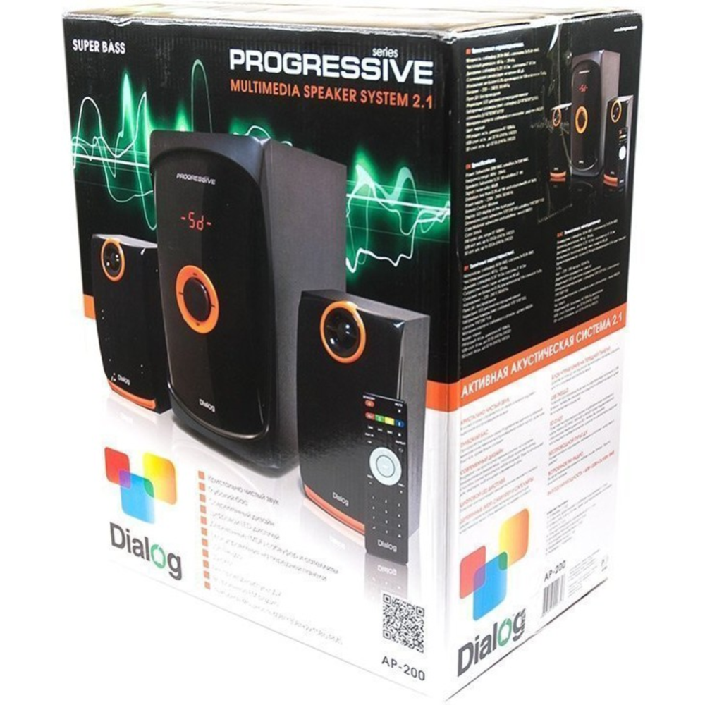Акустическая система «Dialog» Progressive, AP-200 BLACK