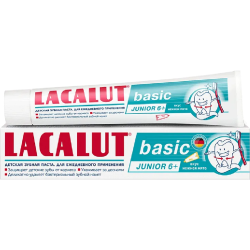 Зубная паста дет­ская «Lacalut» Basic Junior 6+, нежная мята, 60 г
