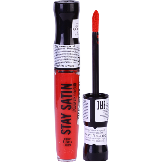 Губная помада «Rimmel» stay satin liquid lip colour, тон 600, 5.5 мл