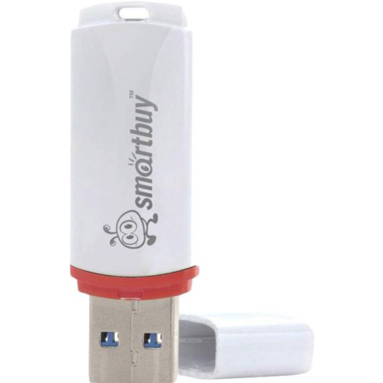 USB-накопитель «Smartbuy» Crown, SB8GBCRW-W, 8GB, белый