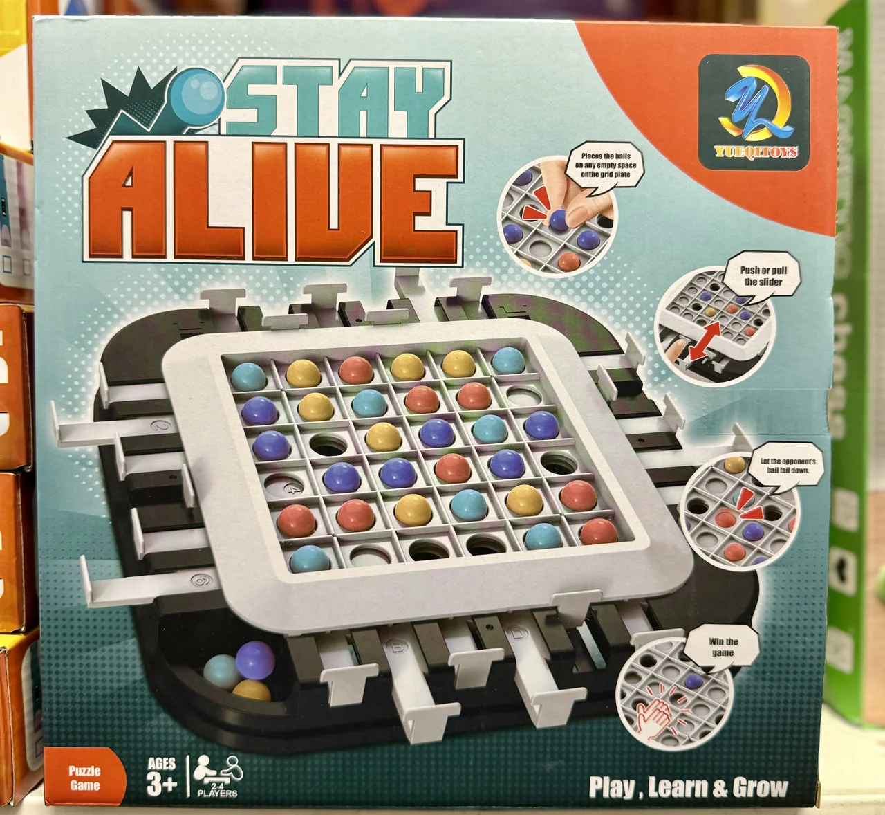 Настольная игра на логику "Stay Alive"