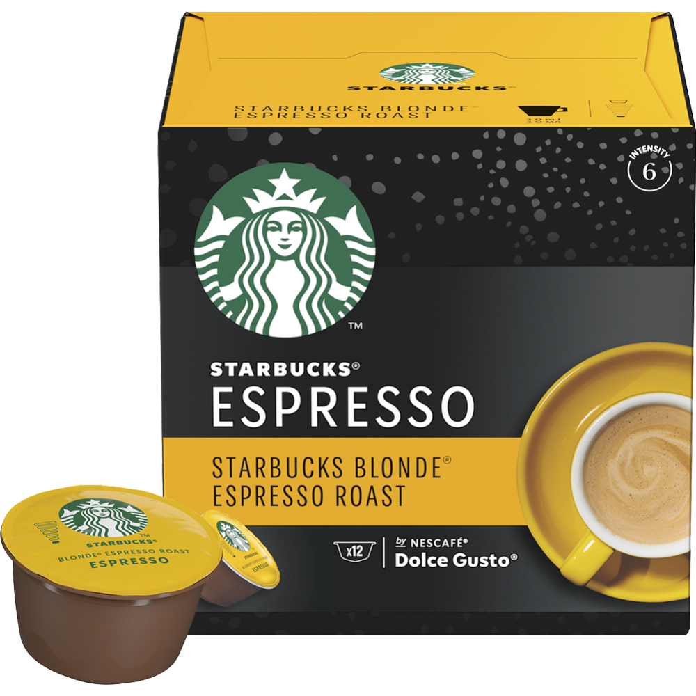 Кофе в капсулах «Starbucks» Espresso Roast,молотый, 66 г