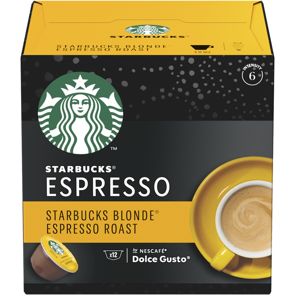 Кофе в капсулах «Starbucks» Espresso Roast,молотый, 66 г