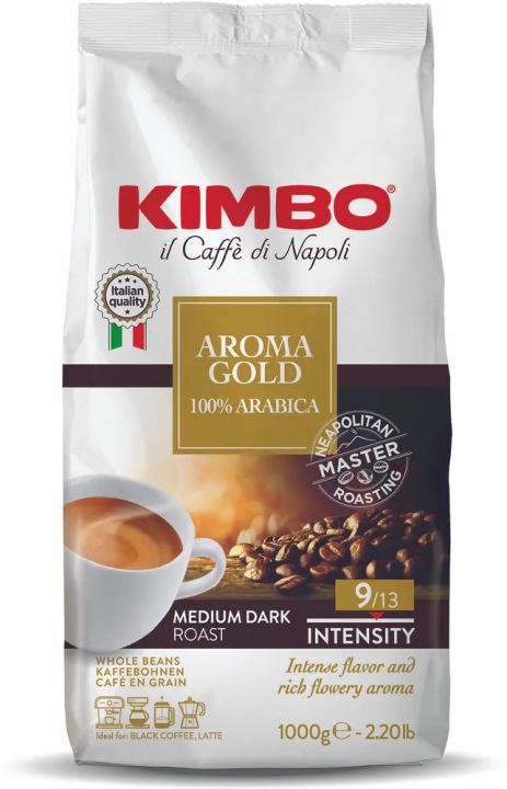 Кофе в зернах Kimbo Aroma Gold 1кг