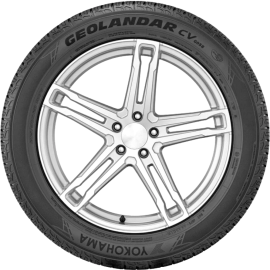 Летняя шина «Yokohama» Geolandar CV G058, 235/60R18, 107V