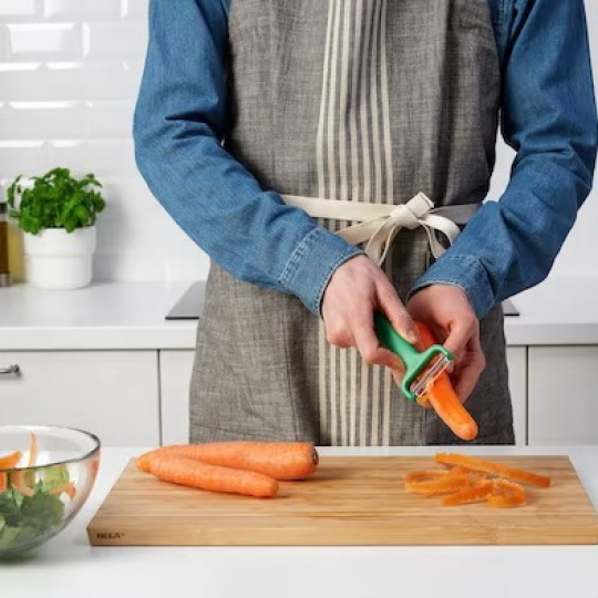 UPPFYLLD Нож для очистки овощей, ярко-зеленый