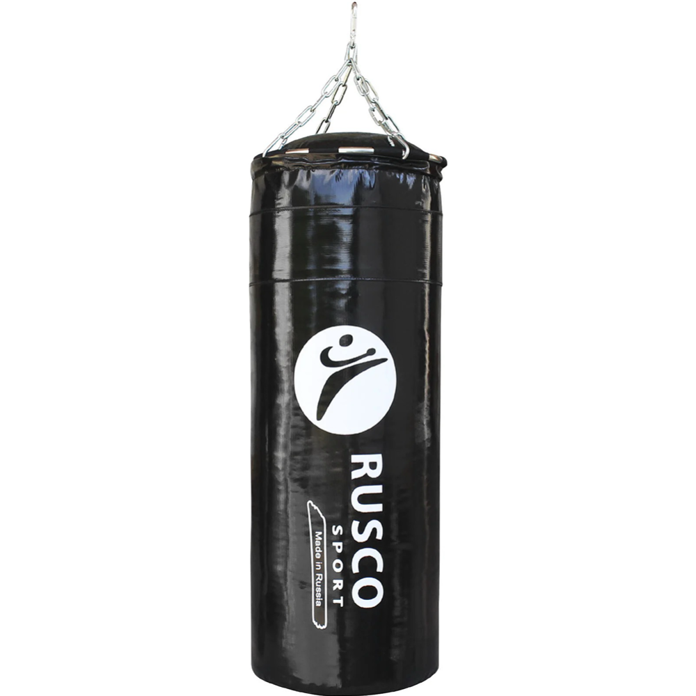 Мешок боксерский «RuscoSport» черный, 35 кг