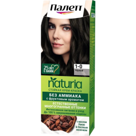Краска для волос «Палетт» Naturia, 1-0, черный
